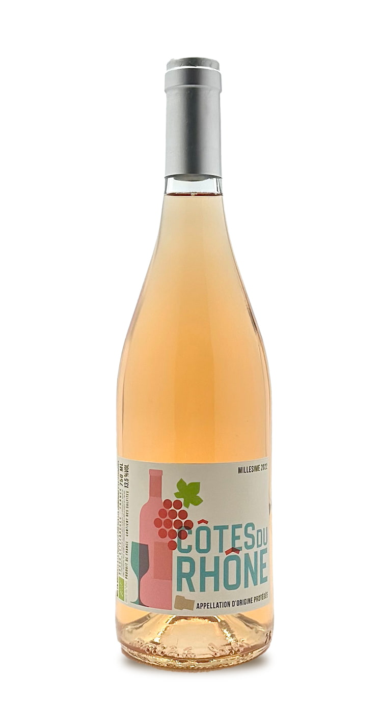 Les grandes vignes rosé